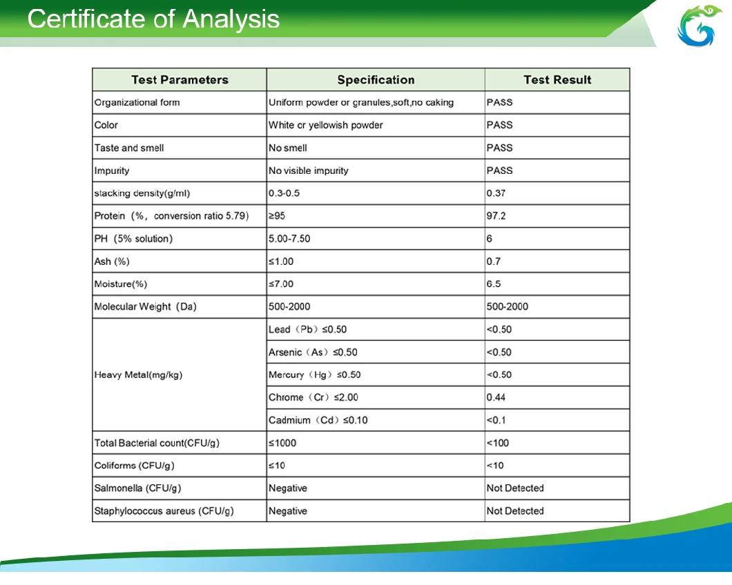 Fish Collagen Peptide Powder Drink and Marine Ampoule Collagen Type II for Health Supplements